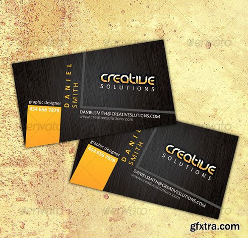 GraphicRiver - Modern business card template 52174