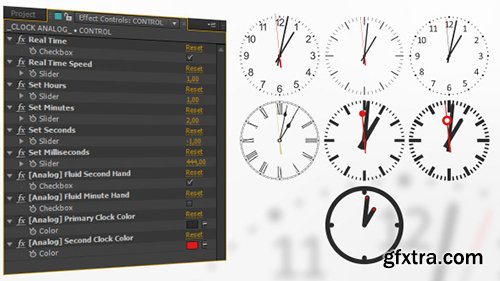 Videohive Analog Watch Clock System 6674508