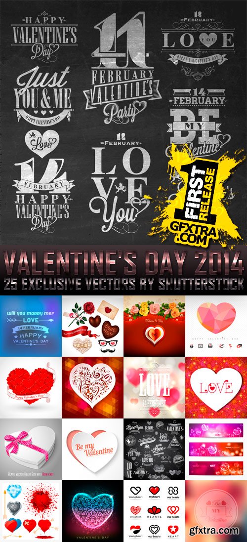 Valentine\'s Day 2014 Vol.15, 25xEPS