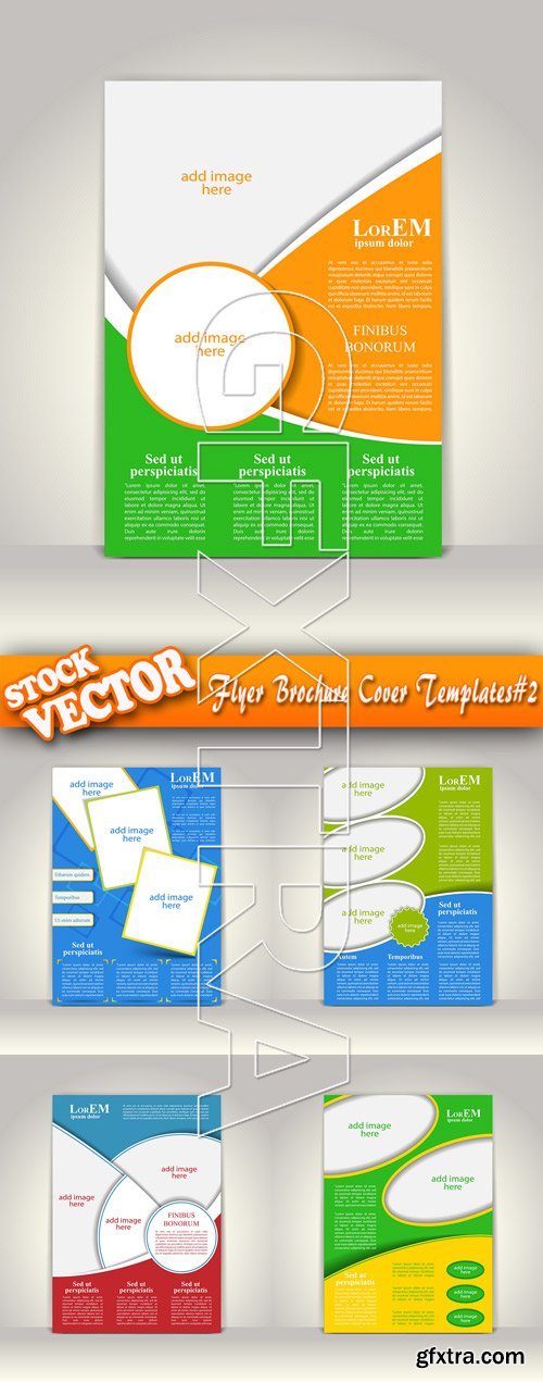 Stock Vector - Flyer Brochure Cover Templates#2