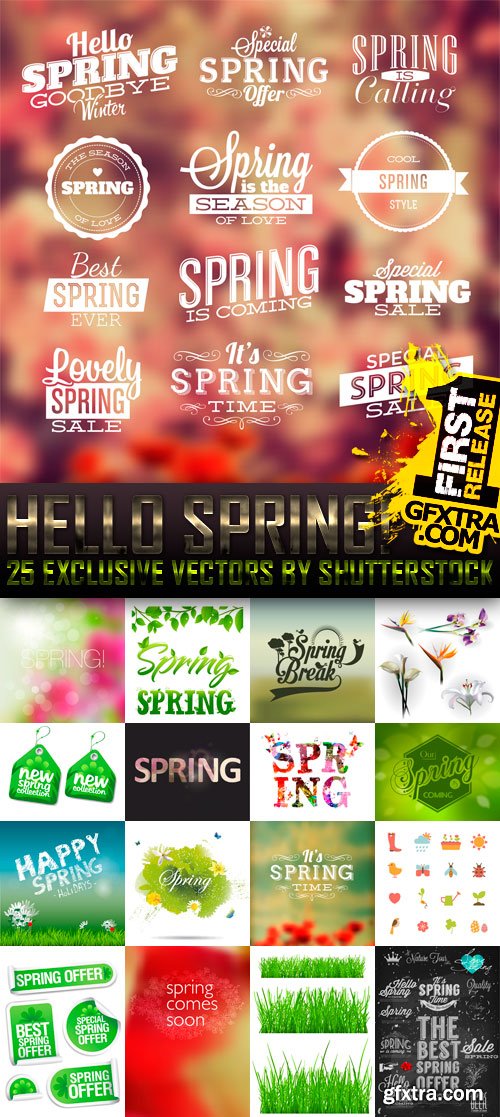 Hello Spring! Vol.3, 25xEPS