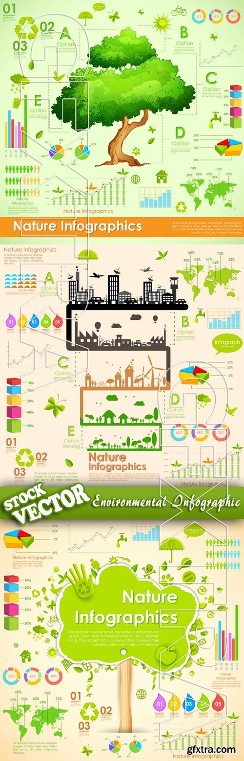 Stock Vector - Environmental Infographic