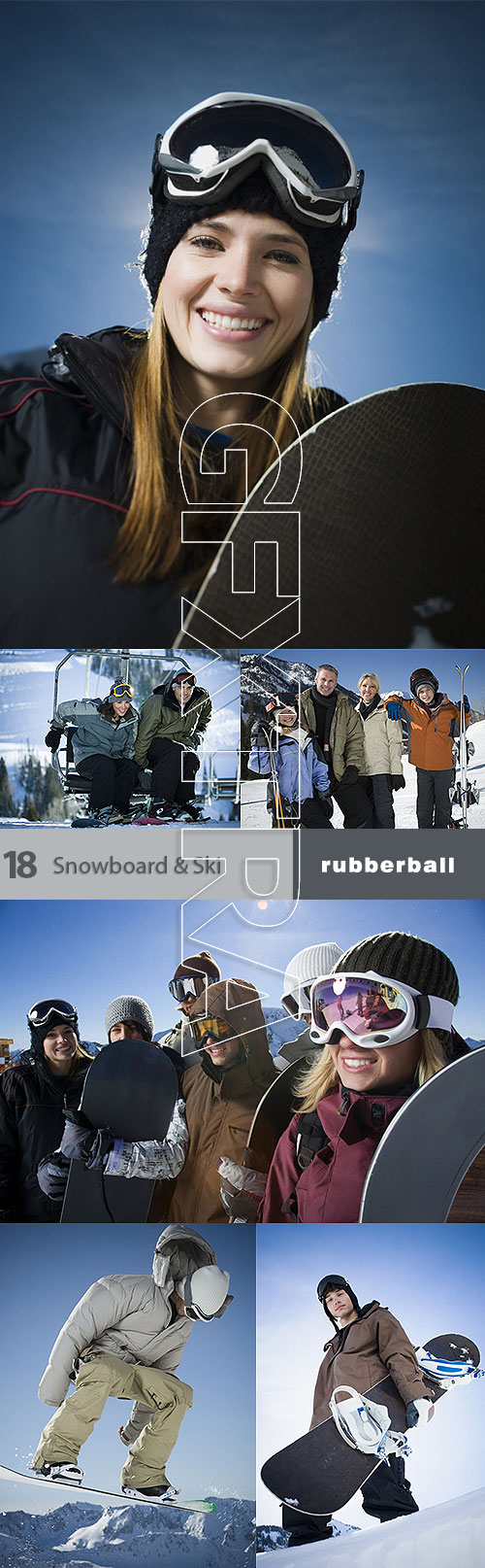 RubberBall VCD18 Snowboard & Ski