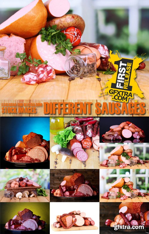 Different Sausages 25xJPG