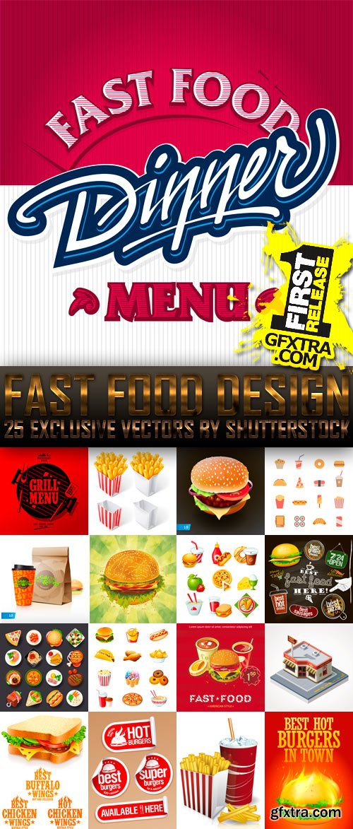 Fast Food Design Vol.2, 25xEPS