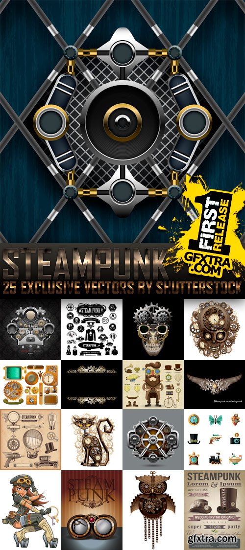 Steampunk 25xEPS