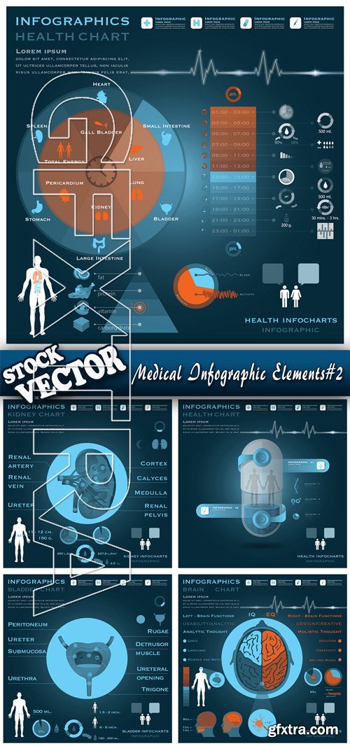 Stock Vector - Medical Infographic Elements#2