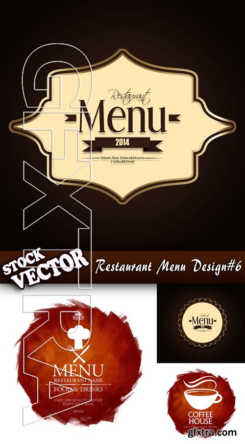 Stock Vector - Restaurant Menu Design#6