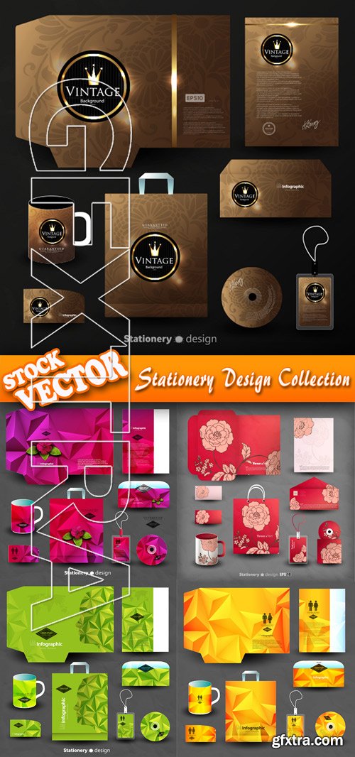Stock Vector - Stationery Design Collection