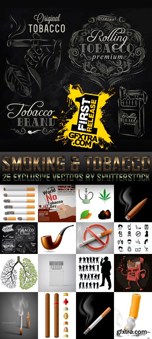 Smoking & Tobacco 25xEPS