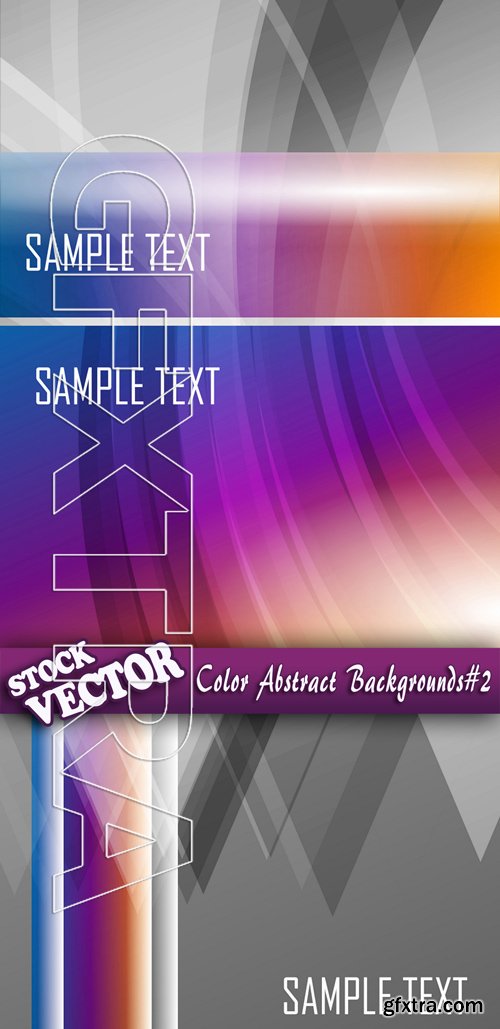 Stock Vector - Color Abstract Backgrounds#2