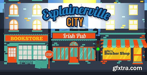 Videohive Explainerville City 6750947