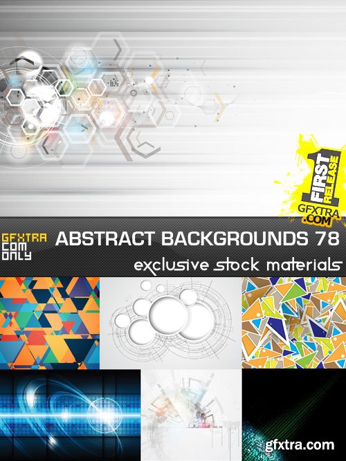 Collection of Vector Abstract Backgrounds Vol.78, 25xEPS