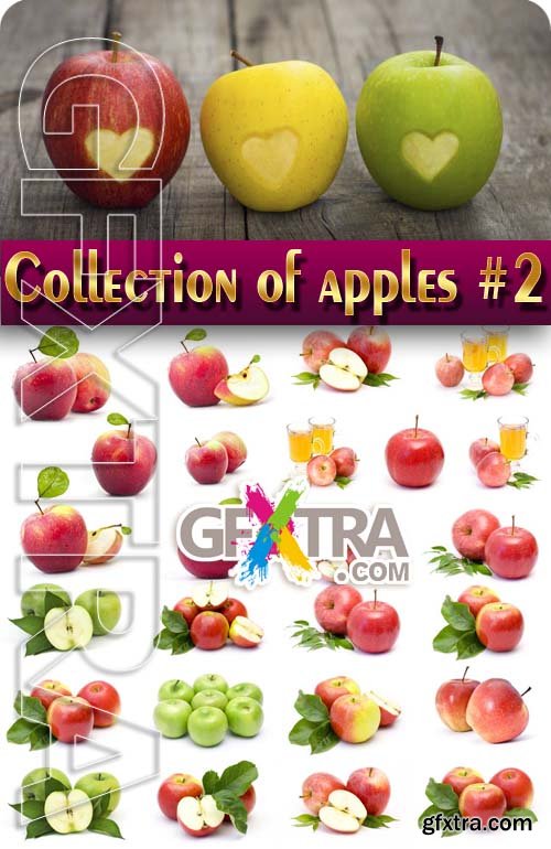 Food. Mega Collection. Apples #2 - Stock Photo
