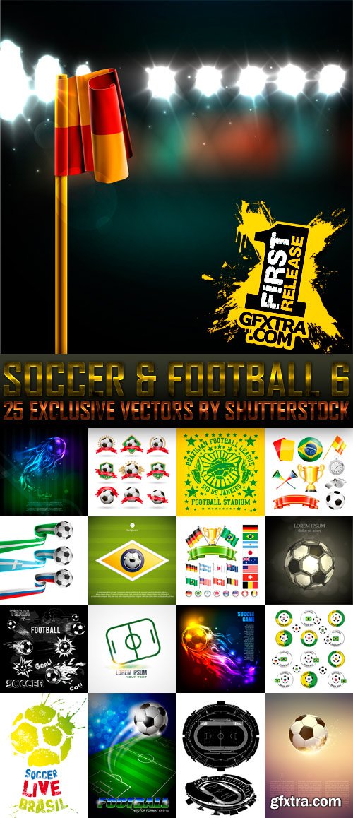 Soccer & Football 6, 25xEPS