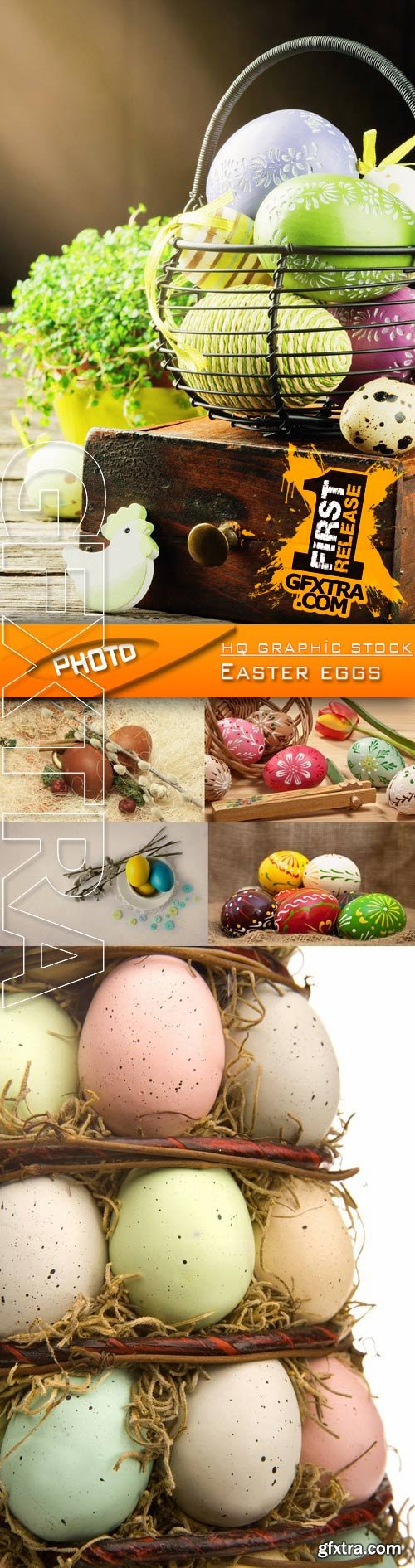 Stock Photo - Easter eggs