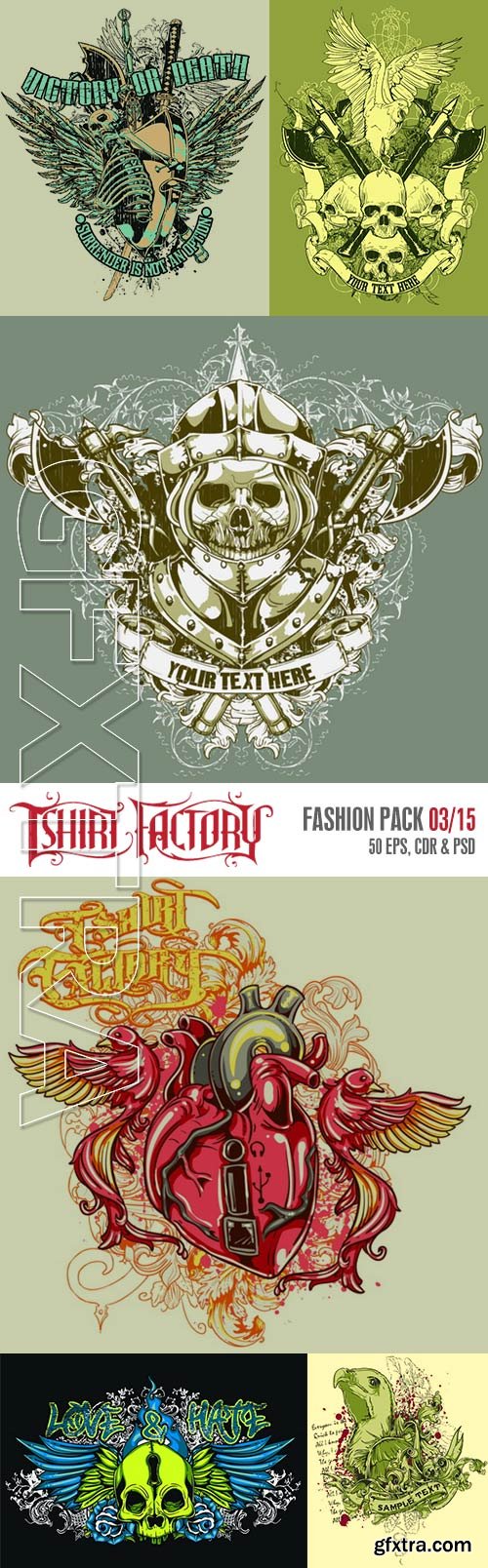T-Shirt Factory - Fashion Pack 03/15
