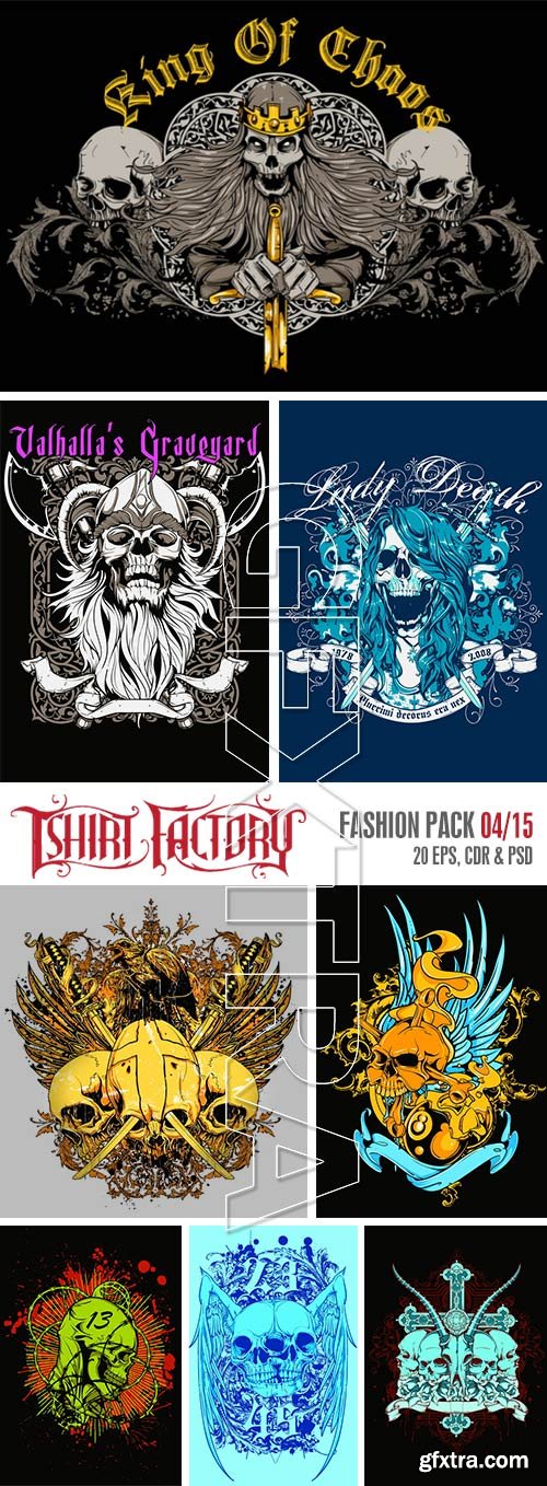 T-Shirt Factory - Fashion Pack 04/15