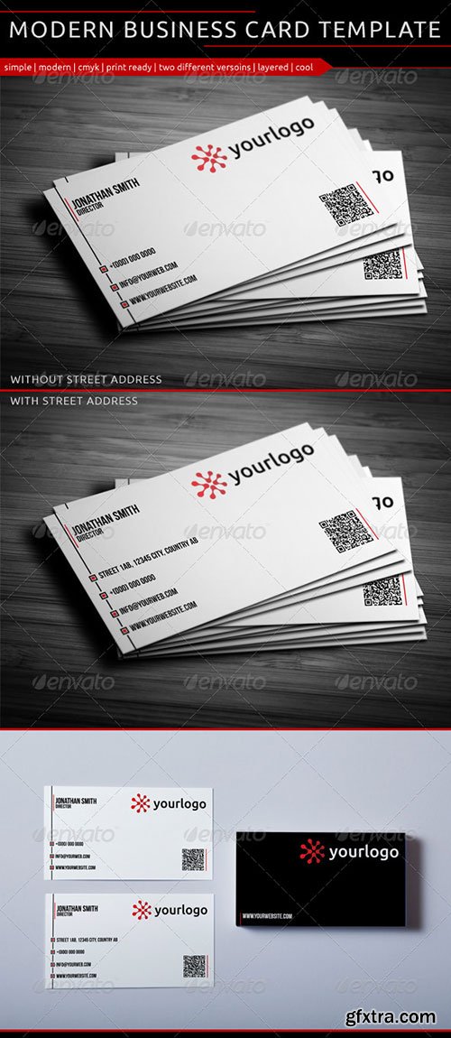 GraphicRiver - Simple and Modern Business Card 6906749
