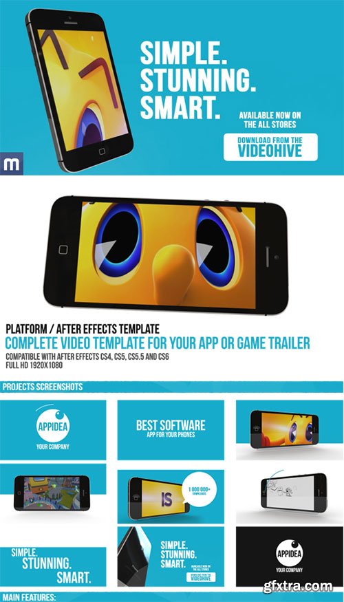 Videohive - APPIDEA - Mobile App or Game Trailer 6962926