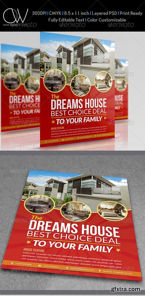 GraphicRiver - Real Estate Flyer Template Vol.8 6913239