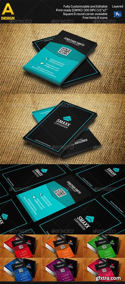 GraphicRiver - Corporate Business Card AN0216