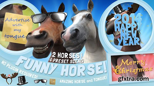 VideoHive - Funny Horse Opener 6246924
