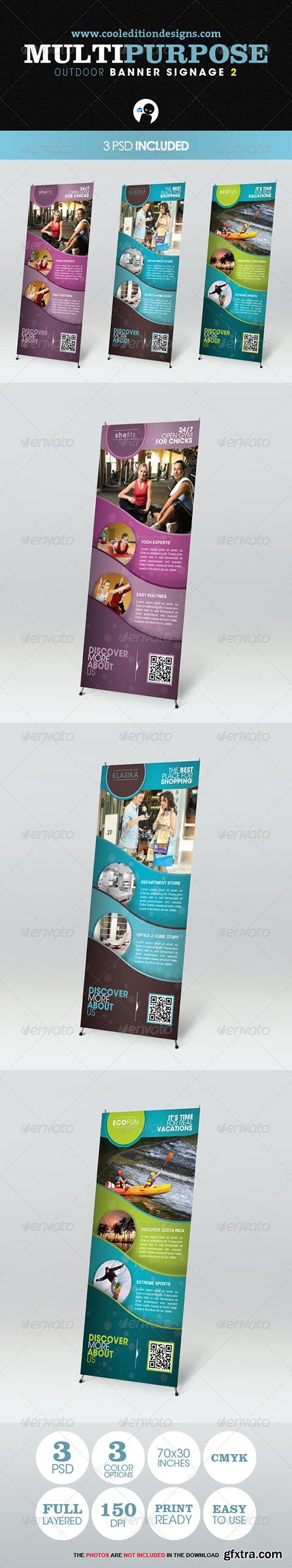 GraphicRiver - Multipurpose Outdoor Banner Signage 2