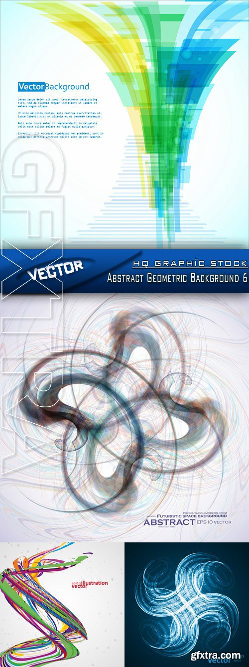 Stock Vector - Abstract Geometric Background 6
