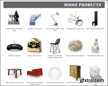 Moooi Furnitures 3d Models