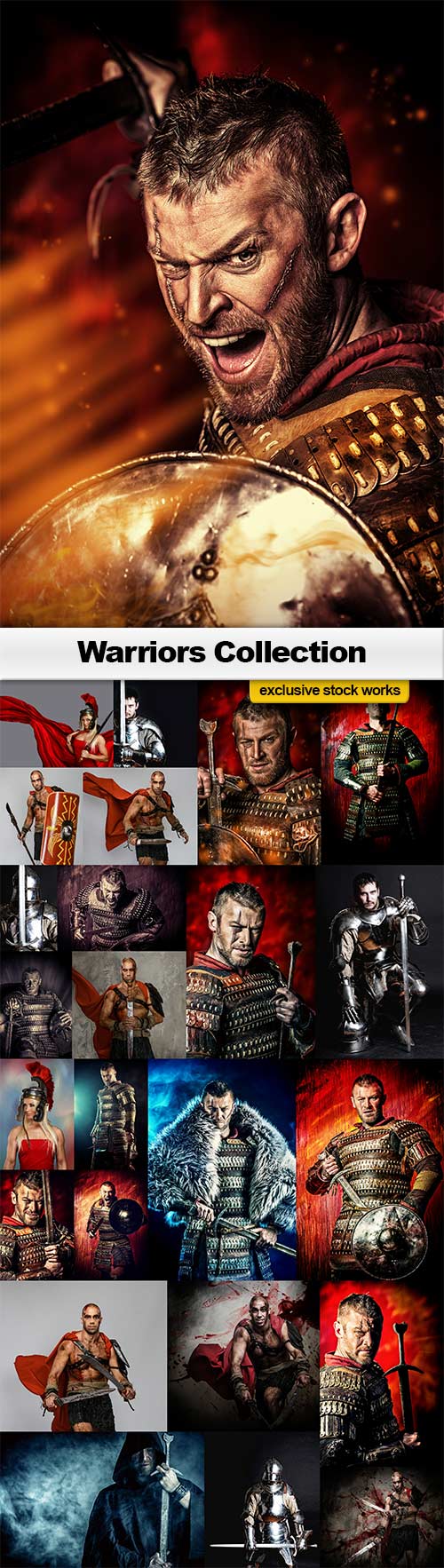 Warriors Collection - 25x JPEGs
