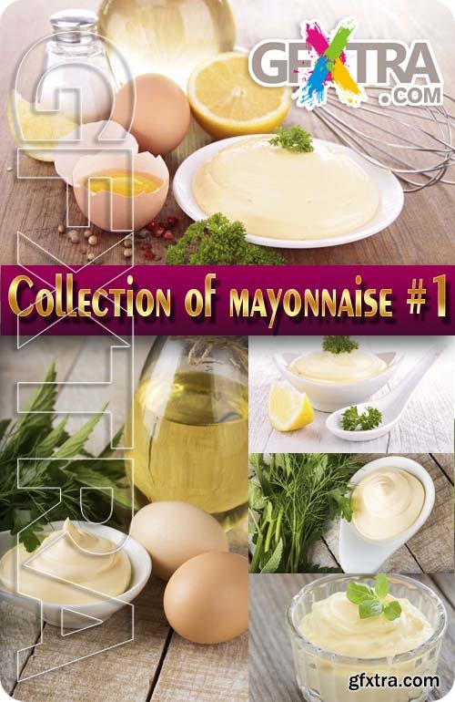 Food. Mega Collection. Mayonnaise #1 - Stock Photo