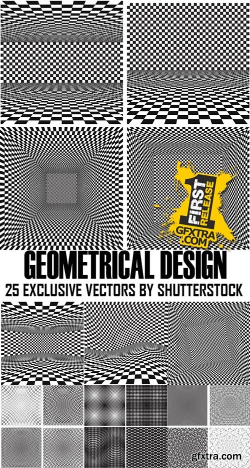 Shutterstock - Geometrical Design, 25xEps