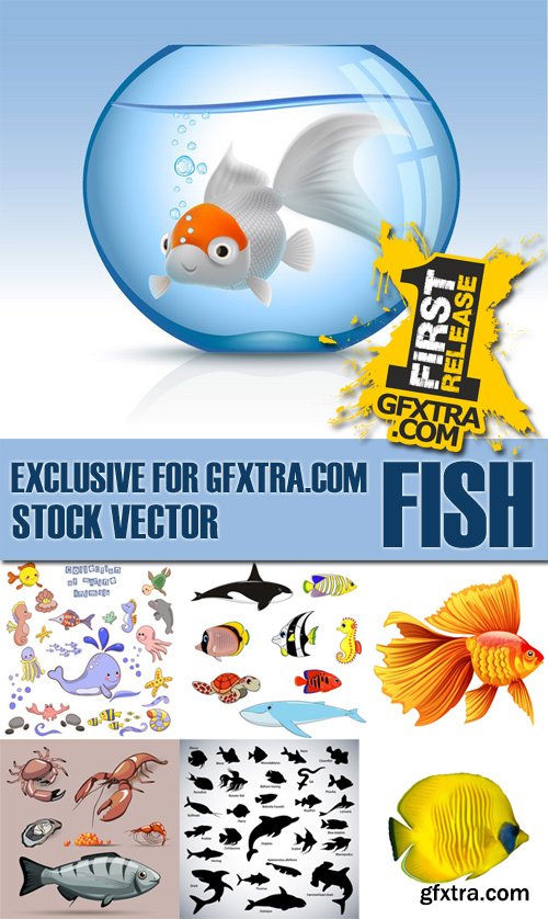 Shutterstock - Fish, 25xEps