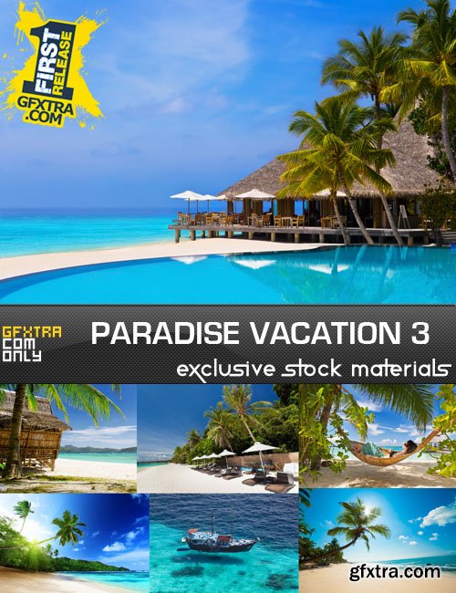 Paradise Vacation #3, 25xJPG