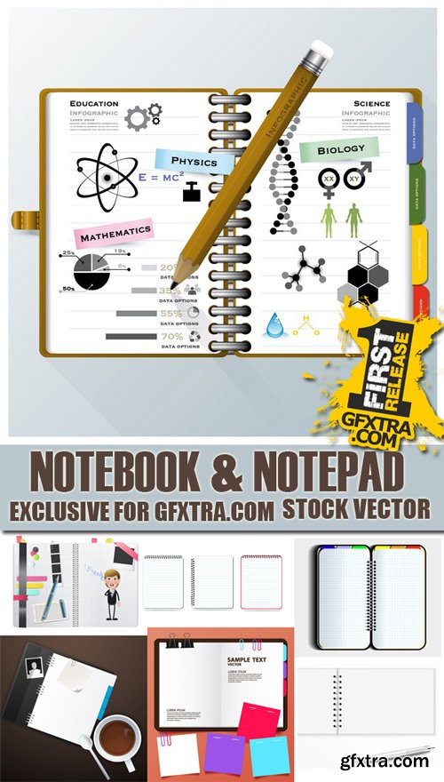Notebook and Notepad, 25xEps