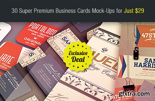 InkyDeals - MockupZilla 2: The Super Premium Business Cards Collection