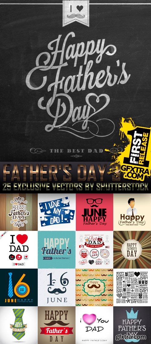 Father\'s Day 3, 25xEPS