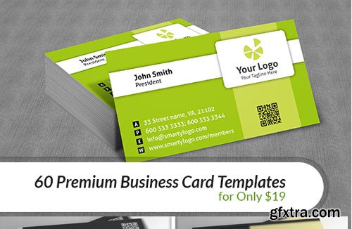 InkyDeals - 60 Fully Customizable Business Card Templates in PSD Format