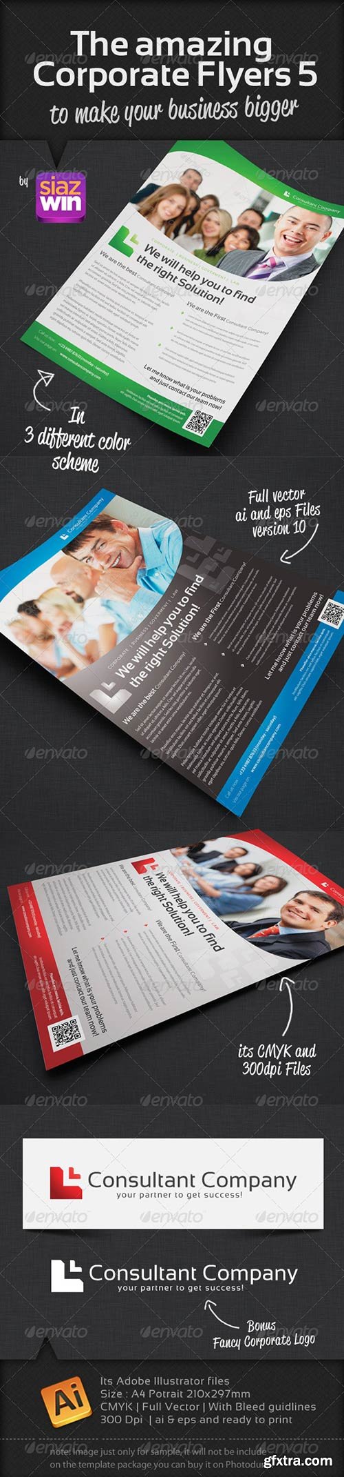 GraphicRiver - The Amazing Corporate Flyers 5