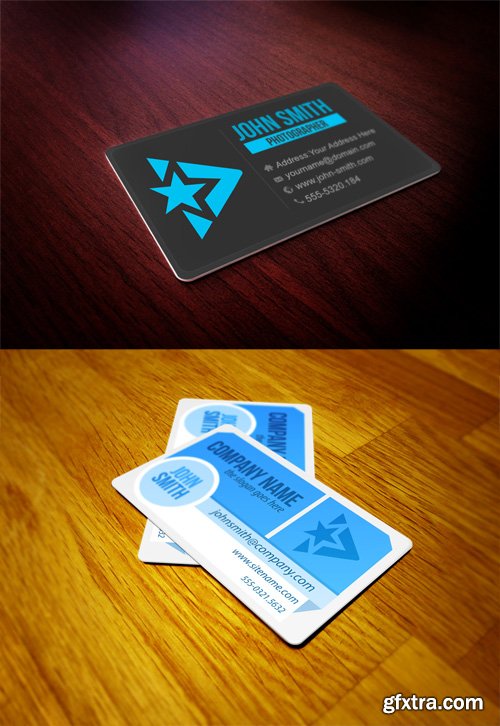 2 Business Card Mock up Collection