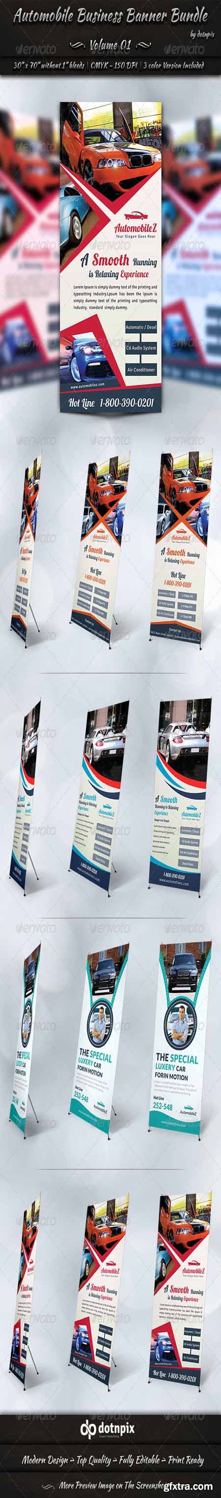 Graphicriver - Automobile Business Banner Bundle | Volume 1