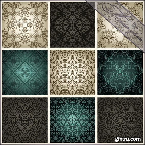 The patterns on a transparent background + PSD source