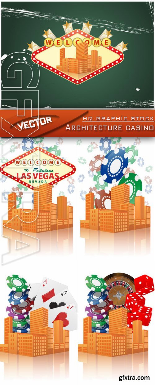Stock Vector - Architecture casino