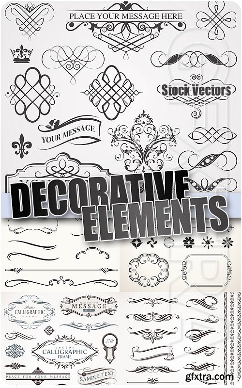 Decorative elements - Stock Vectors