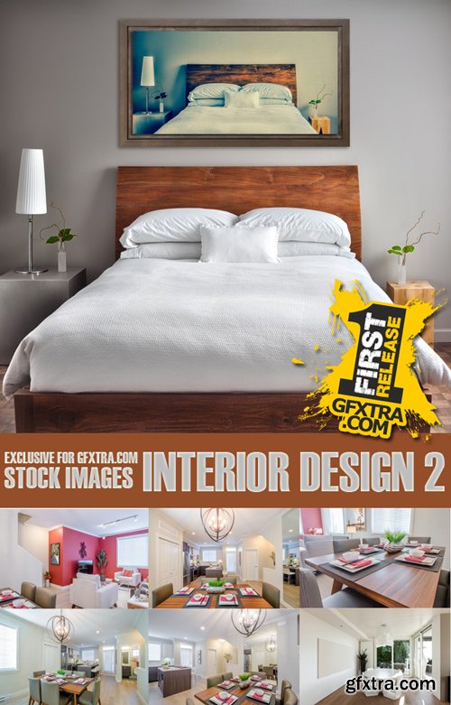Stock Photos - Interior Design 2, 25xJPG