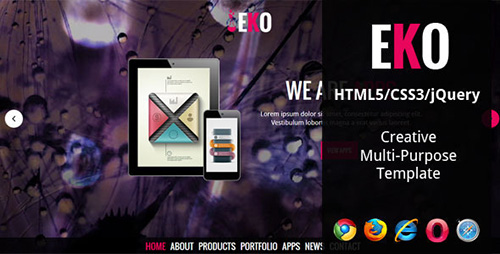 ThemeForest - EKO - Creative Multi-Purpose HTML5 Template - FULL