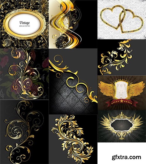 Gold Vector Pack 1