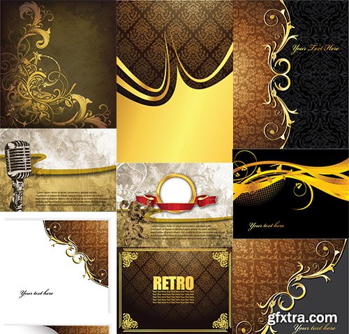 Gold Vector Pack 4
