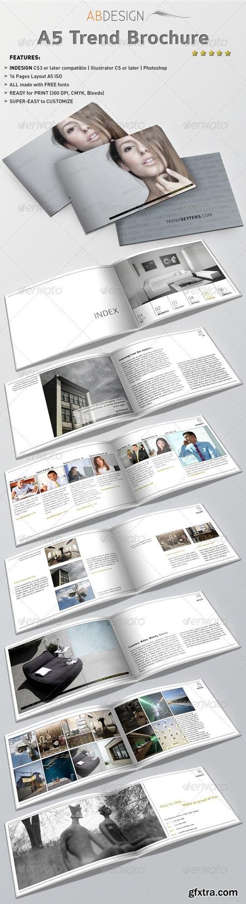 GraphicRiver - A5 Trend Brochure - 310012
